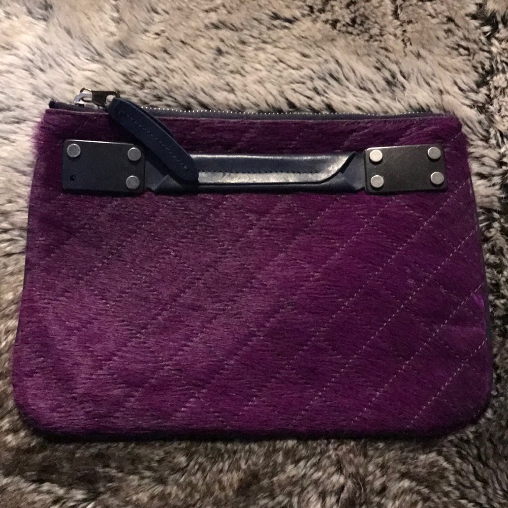 Purple Fur clutch